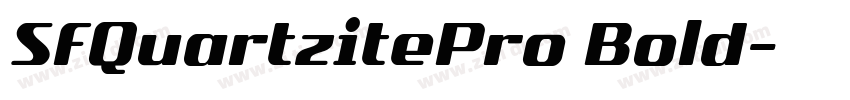 SFQuartzitePro Bold字体转换 SFQuartzitePro Bold字体转换